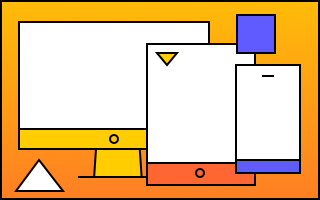 Diverse website icons interconnected, symbolizing backlinks and off-page connections.